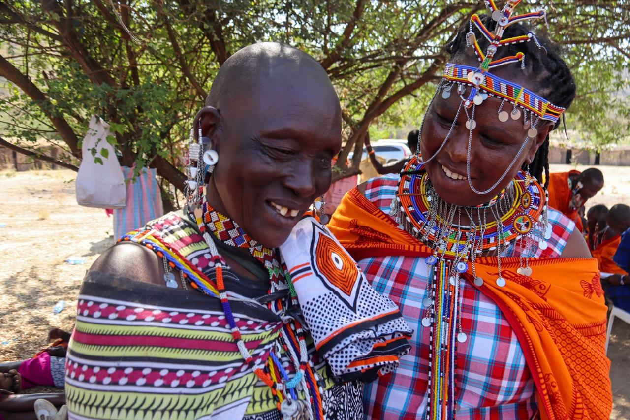 Women participating in FODDAJ community integration session